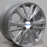 Flrocky Zhang harga murah 14*5.5 inci 4*100 velg mobil penumpang untuk VIOS YARIS