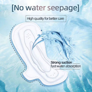 Toallas sanitarias para mujer al por mayor almohadillas de algodón carbón de bambú superabsorbentes con chip de anión de grado B de loto de nieve grado B - Product Image 3