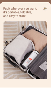 Quần áo di động máy sấy đa chức năng khô máy hoạt động yên tĩnh 530W Máy sấy nhỏ làm sạch sâu Máy sấy quần áo du lịch - Product Image 6