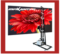 Maxwave Impresora Digital DX10 DX7 Cabezal de Tinta UV para Dibujo de Pared, Máquina de Inyección de Tinta Directa a Wal Mental Ceramic