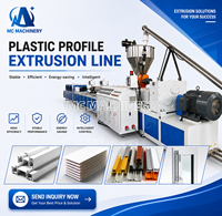 Machine d'extrusion de profilés PVC WPC à double vis conique entièrement automatique à haut rendement SJSZ65 avec certification CE pour les cadres de fenêtres et de portes en PVC