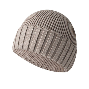 Mới Đến Unisex Mùa Đông Ấm Beanie Hat Rắn Màu Skull Cap Cho Nam Giới Và Phụ Nữ Bán Buôn Bãi Biển Và Kinh Doanh Thích hợp - Product Image 6