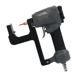 Cloueuse pneumatique à bord à main en V Cloueuse à clouer en V Conducteur de pistolet pneumatique Rembourrage de travail Contreplaqué Fabrication de meubles - Product Image 2