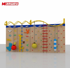 Marwey çocuk oyun ekipmanı çok fonksiyonlu ticari tırmanma duvarları klasik kapalı açık çocuk kaya tırmanma duvarı - Product Image 5