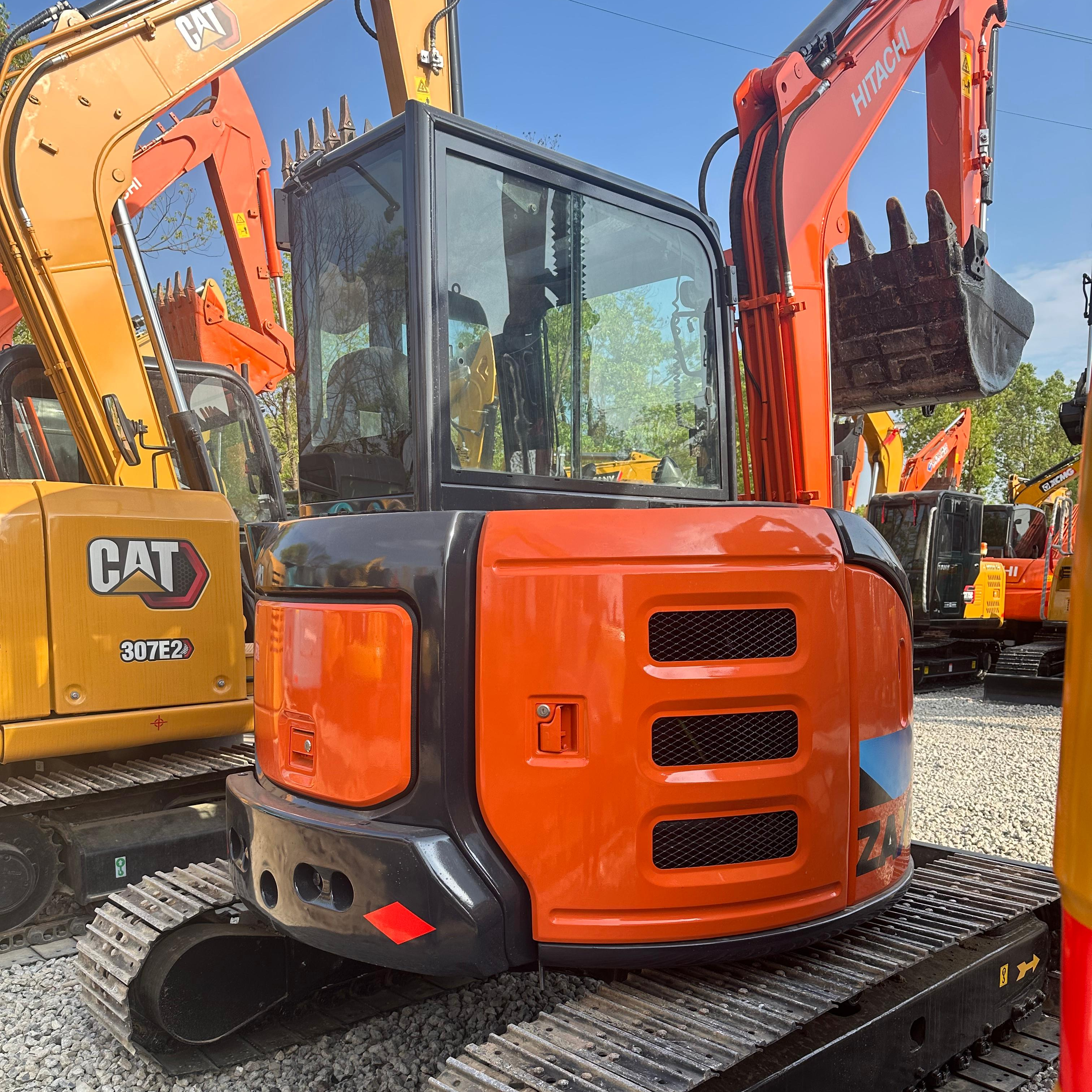 HD 2015 Hitachi ZX55UR-5B Mini Excavator For Sale, 2,415 Hours