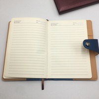 Libreta de Tapa Dura Personalizada con Logotipo, Libreta de Cuero PU Magnética, Diario Personalizado al por Mayor