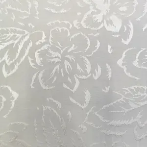 Spring Rayon Cotton Leaf Flower Jacquard Fabric For Women's Dress Cheongsam Curtain SS20236