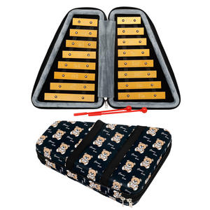 Instrument de percussion Orff, Xylophone à 16 tons, plaque en aluminium à double rangée pour l'éducation précoce et la pratique quotidienne - Product Image 5