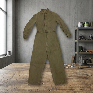 Combinaison de travail vert olive, coupe régulière, vêtements de sécurité pour atelier, protection anti-chaleur, combinaison à manches longues - Product Image 3