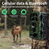 4G LTE SMTP FTP MMS GPS Cámara de caza 1080P APP 4G Celular Inalámbrico Vida silvestre Cámara PR804LTE