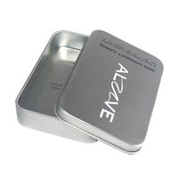 Imprimé Cookie Menthe Emballage En Métal Boîte À Thé En Étain Personnalisé Vintage De Qualité Alimentaire Snus Mini Safran Rectangle Boîte En Étain Avec Couvercle