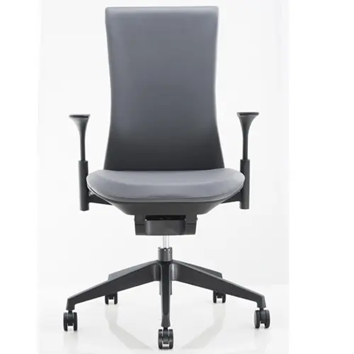 Vendita calda all'ingrosso sedia ergonomica in pelle mobili per ufficio sedia direzionale girevole con schienale alto