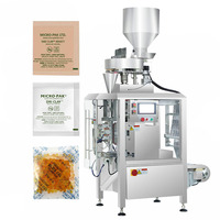 Machine automatique de remplissage et d'emballage pour petit comptage de paquets Machine d'emballage à convoyeur de tri secondaire pour sachets en plastique et pochettes