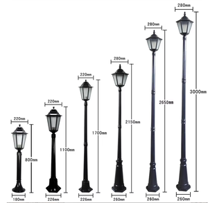 Factory Wholesale European Lawn Garden <strong>Light</strong> <strong>Outdoor</strong> IP65 Waterproof Villa <strong>Street</strong> Lamp Retro Garden Lamp - Product Image 3