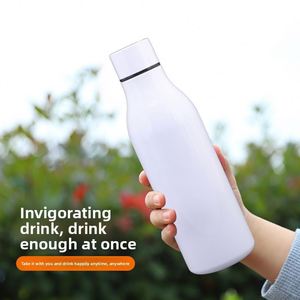 Tasse isotherme légère en acier inoxydable, durable, en acier inoxydable 304 avec poignée, personnalisable pour le sport et la maison - Product Image 5