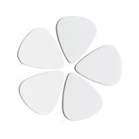 Vente en gros des meilleurs médiators de guitare blancs 0.46mm Matériau celluloïd Variété vierge Instruments à cordes Pièces Accessoires