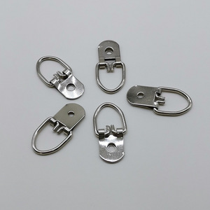 Anillo de elevación tipo D grande de un solo orificio de alambre grueso de acero inoxidable para marcos de cuadros y herrajes de muebles - Product Image 3