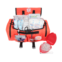 Sac de traumatologie EMT, trousse médicale pour premiers intervenants avec garrot, compresses thoraciques, gaze de contrôle des saignements, ciseaux et bandages