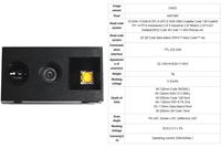 AD320 - Módulo Escáner de Códigos QR 2D Mini, Lector de Códigos de Barras USB TTL232 CMOS para Kiosco, Torniquete, Punto de Venta, Control de Acceso