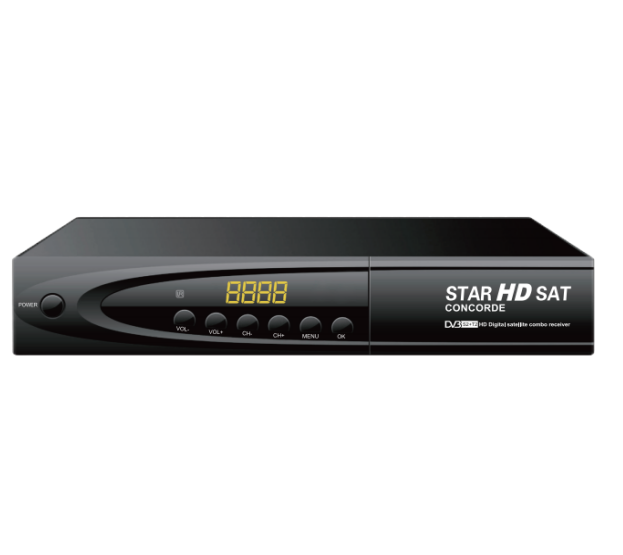 DVB Combo  with Remote Control, Internet Teleplay Combo combo t2 s2 HD Digital Receiver, Hddigitaldvbt2s2combo Combo Dvbt2