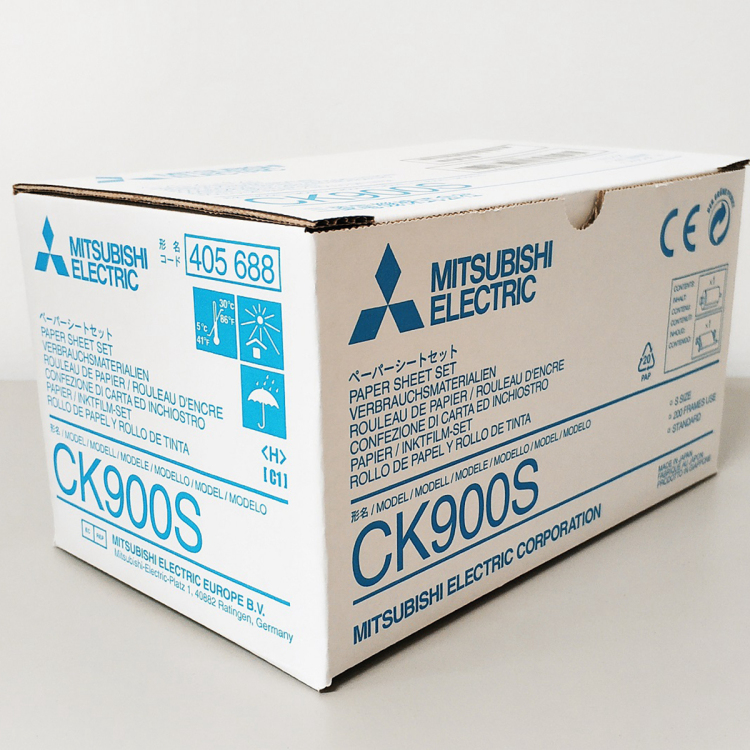 Papel de impresión térmica a color de alta densidad Mitsubishi Ck900S para impresora de video de ultrasonido
