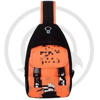 Bolsa de Hombro Cruzada de Anime Japonés con 7 Estilos Variados de Nezuko, Zenitsu, Uchiha, Itachi, Bolsa de Hombro Personalizada para Mujer, Bolsas para Teléfono