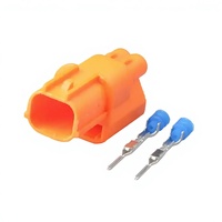 6188-0590 6189-0891 Juego de Conectores Automotrices Impermeables de 2 Pines para Cableado Eléctrico