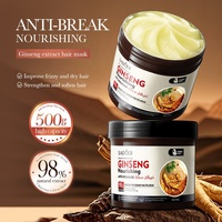 Masque capillaire nourrissant au ginseng, fortifiant, réparateur, anti-casse, très vendu
