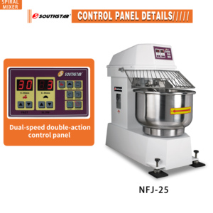 Macchina ad Alta Velocità Southstar 25KG con Pannello di Controllo Digitale e Gancio e Ciotola Resistenti per Negozi e Hotel - Product Image 2