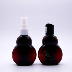 Amber Squeeze Plastique Calebasse <span class=keywords><strong>Gourde</strong></span> pour Cosmétiques Huile Bronzante 80ml - Product Image 6