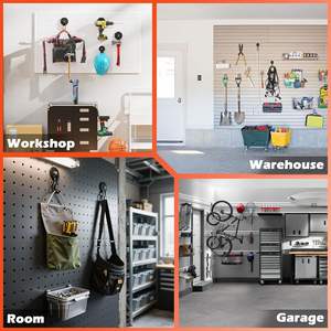 2 יחידות וו מגנטי כבד, ווי מגנט חזקים לכלי מוסך, צינור, חבל, מקדחה חשמלית - Product Image 3