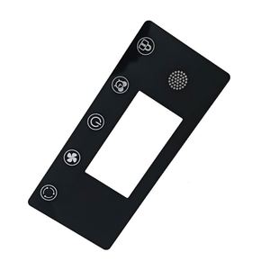 PMMA/Acrylic/PET/PC Overlays/Polycarbonate/Polyester Front <b>Panel</b> Labels Stickers With Silver Printing - Product Image 3
