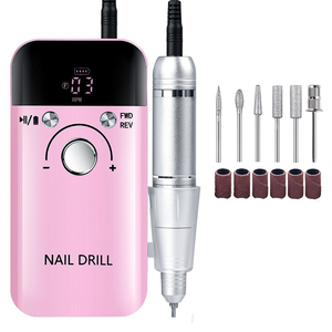Machine à ongles électrique portable rechargeable avec moteur à balais 45000 tr/min pour manucure et vernis gel - Product Image 2