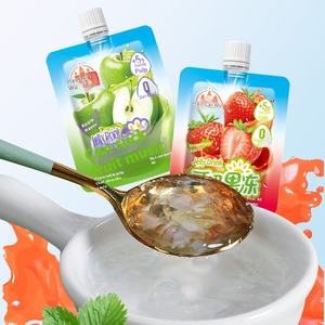 Venta al por mayor, 12 piezas divertidas, bebida de jugo de gelatina de verano para niños, 0 aperitivos saludables y gordos con embalaje de bolsa portátil para la escuela, viajes y fiestas - Product Image 3