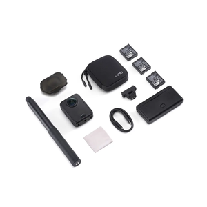 Caméra d'action à 360 degrés, caméra sportive universelle avec kit de batterie double, monopode magnétique pour les voyages en plein air - Product Image 2