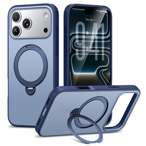 เคสโทรศัพท์แม่เหล็กสีสันสดใสแบบฝ้า <span class=keywords><strong>รู</strong></span>ใหญ่ พร้อมที่ยึดแม่เหล็ก ป้องกันการกระแทก สำหรับ <span class=keywords><strong>iPhone</strong></span> 17 Pro Max 16 15 ขั้นต่ำสั่งซื้อ 500 ชิ้น - Product Image 5