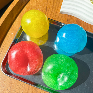 Balle Slushy Colorée, Jouet Anti-Stress, Cadeau Relaxant, Balle en Gelée Sucrée, Jouets Fidget pour Adultes - Product Image 6