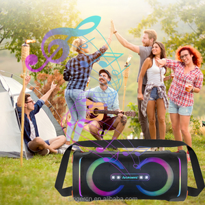 CH-6651 Nuevo BOOMBOX 3, Altavoz Portátil Inalámbrico Estéreo a Prueba de Agua con Bluetooth y Luz LED - Product Image 5