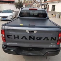 Bâche de benne manuelle enroulable en aluminium étanche et anti-poussière pour pick-up
