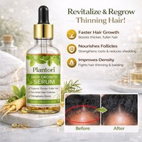 Sérum Huile d'Argan Naturelle et Biologique Plantori Private Label pour la Croissance des Cheveux Hommes et Femmes - Essentiel pour la Distillation