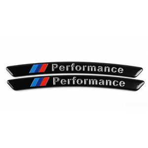 Autocollants de moyeu de roue M Performance pour <span class=keywords><strong>BMW</strong></span>, autocollants de centre de <span class=keywords><strong>jante</strong></span>, badge en résine, accessoires de tuning extérieur automobile - Product Image 1