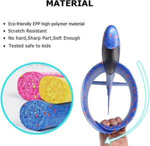 Paquete de 2 juguetes de avión, Avión de espuma grande de 17,5 ", modo de vuelo, planeador, juguete volador, regalos de cumpleaños para niños, juguetes deportivos al aire libre - Product Image 4