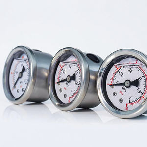 गर्म बिक्री hiyxing n40 कस्टम स्टेनलेस स्टील दबाव गेज उच्च दबाव तेल भरने सदमे प्रतिरोध 2.5% सटीकता - Product Image 2