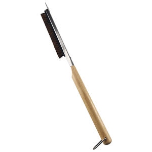 <span class=keywords><strong>Brosse</strong></span> <span class=keywords><strong>à</strong></span> pizza de 21 pouces avec grattoir-Outil de nettoyage parfait <span class=keywords><strong>pour</strong></span> <span class=keywords><strong>four</strong></span> <span class=keywords><strong>à</strong></span> pizza portable extérieur, avec manche <span class=keywords><strong>en</strong></span> <span class=keywords><strong>bois</strong></span> et poils <span class=keywords><strong>en</strong></span> <span class=keywords><strong>laiton</strong></span> - Product Image 4