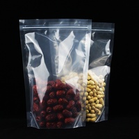 Op maat bedrukte transparante hersluitbare ziplock zak van voedselveilig plastic voor het bewaren van snacks