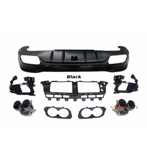 Juego de carrocería para coche, mejora del difusor trasero de calidad Sigh 167, para ercés Enz 2019 2020 <span class=keywords><strong>2021</strong></span> - Product Image 1