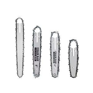 Kit de chaîne de guidon de 1/4 pouce pour scie électrique de 4/6/8/10 pouces, guide-chaîne, chaîne de scie, plaque de chaîne de scie à <span class=keywords><strong>batterie</strong></span> au lithium - Product Image 2