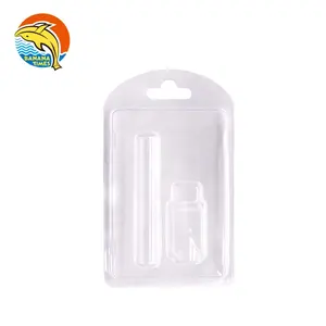 Canada Wholesale custom wax blister box clamshell heart round rectangle mold cube packaging tray eco For 510 Thread Device