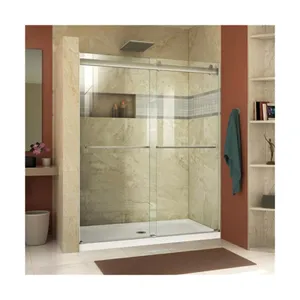 定制设计玻璃纤维淋浴房环保法国淋浴房木制淋浴房