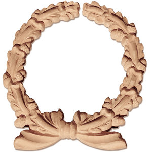 Gỗ khắc không sơn khung cửa mouldings Decal trang trí nội thất - Product Image 5